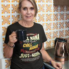 Load image into Gallery viewer, Call Nana | Black Tee Shirt