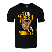 Load image into Gallery viewer, Farm Fresh | Black Tee Shirt