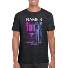 Load image into Gallery viewer, Personalized Bartending 101 T-shirt - Bartender T-shirt - Professional T-shirt - Barista Appreciation Gift - Gift for Bartender