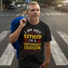 Load image into Gallery viewer, Pro Grandpa | Black Tee Shirt

